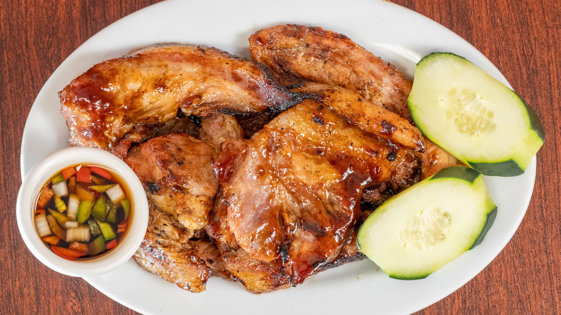 Grilled, Sauced, and Served Fresh