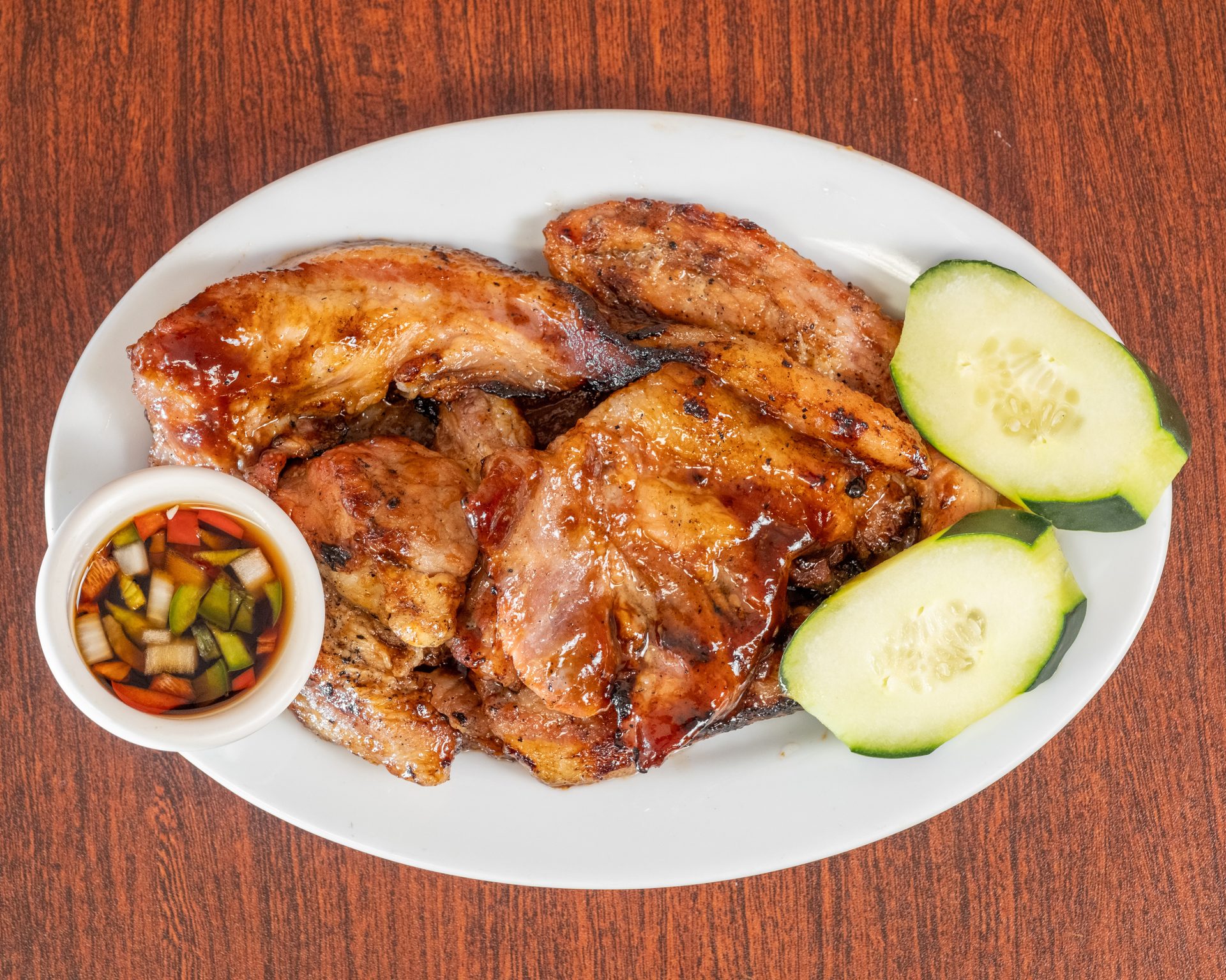 Grilled, Sauced, and Served Fresh