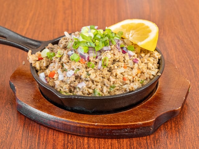 Sizzling Pork Sisig.