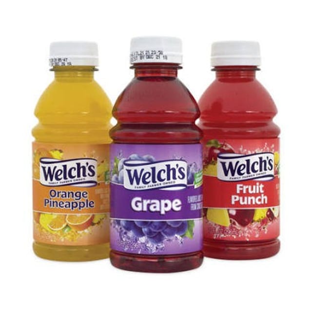 Welch's Fruit Juice (Any Flavor).
